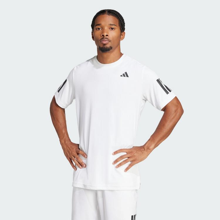 adidas adidas CLUB 3STR Tennisshirt Herren - white - 0 | SportScheck