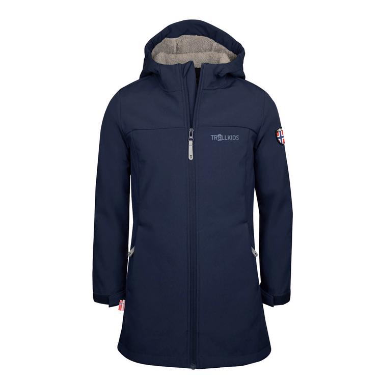 Trollkids Trollkids Kristiansand Winterjacke M&auml;dchen - Marineblau / Orange - 0 | SportScheck