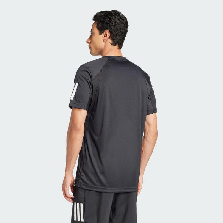 adidas adidas CLUB 3STR Tennisshirt Herren - black - 1 | SportScheck