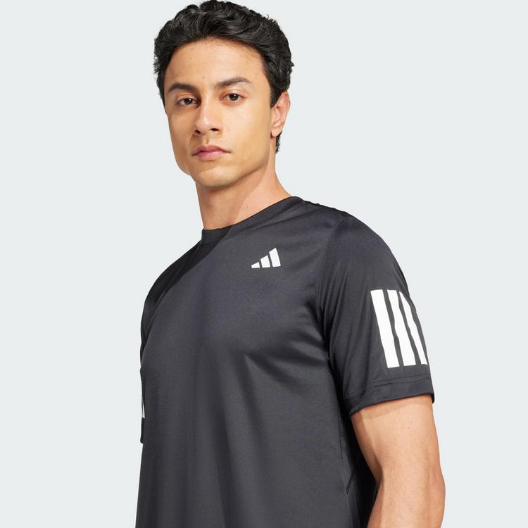 adidas adidas CLUB 3STR Tennisshirt Herren - black - 0 | SportScheck