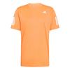 adidas CLUB 3STR Tennisshirt Herren - puor