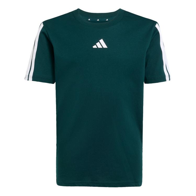 adidas adidas 3 STRIPES T-Shirt Jungen - aurora ivy-white - 0 | SportScheck