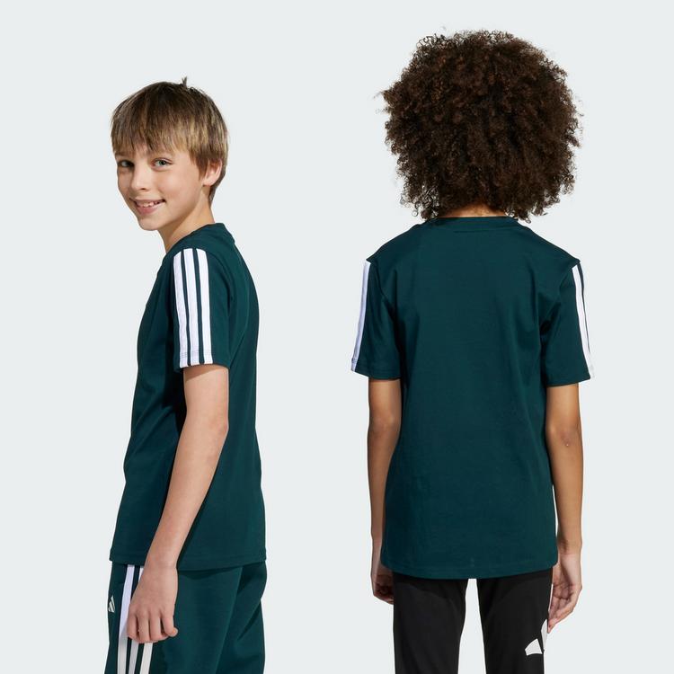 adidas adidas 3 STRIPES T-Shirt Jungen - aurora ivy-white - 1 | SportScheck