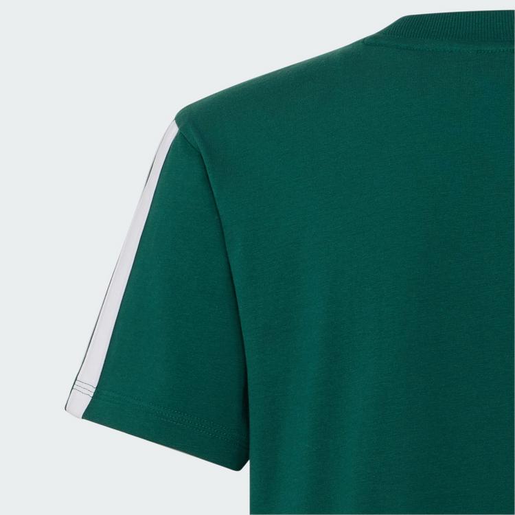 adidas adidas 3S T-Shirt Kinder - collegiate green-white - 3 | SportScheck