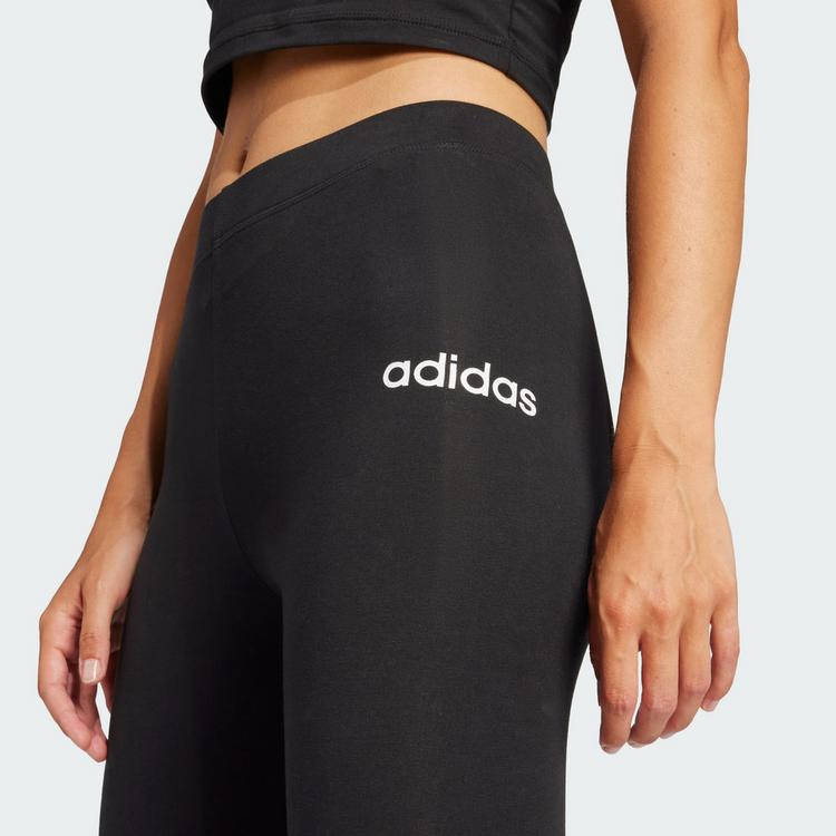 adidas adidas W LIN S Tights Damen - black-white - 0 | SportScheck