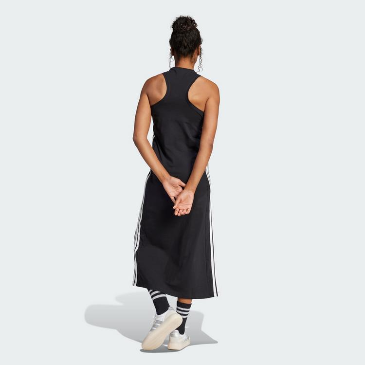 adidas adidas 3S Maxikleid Damen - black-white - 1 | SportScheck