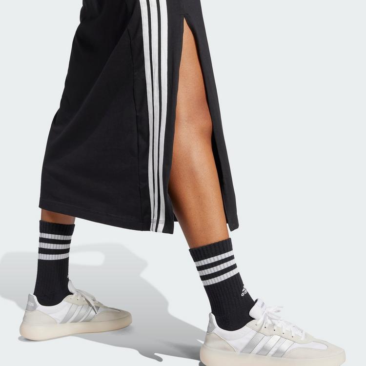 adidas adidas 3S Maxikleid Damen - black-white - 0 | SportScheck