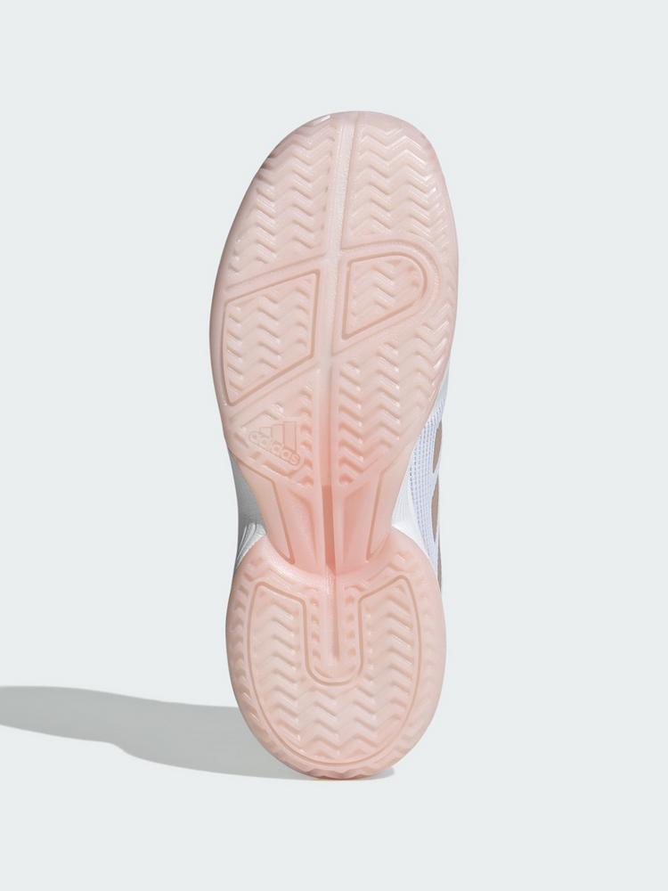 adidas adidas Ubersonic k Tennisschuhe Kinder - owhite-silvmt-powplu - 2 | SportScheck