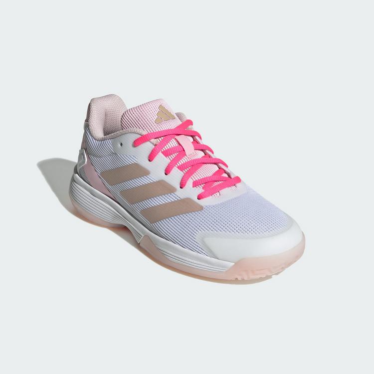 adidas adidas Ubersonic k Tennisschuhe Kinder - owhite-silvmt-powplu - 3 | SportScheck