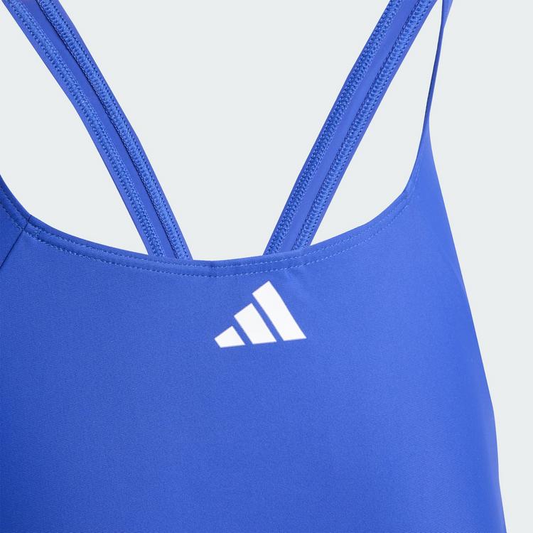 adidas adidas 3S MID SUIT GY Badeanzug M&auml;dchen - selubl-white - 2 | SportScheck