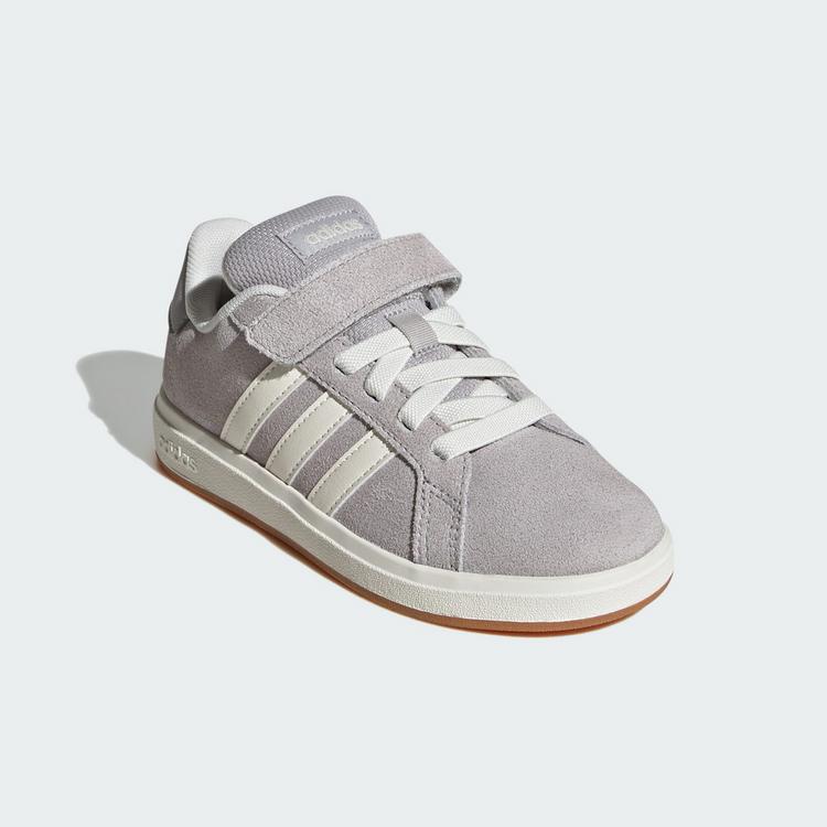 adidas adidas GRAND COURT 00s EL C Sneaker Kinder - grey two-off white-gum - 3 | SportScheck