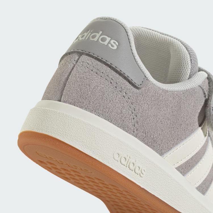 adidas adidas GRAND COURT 00s EL C Sneaker Kinder - grey two-off white-gum - 6 | SportScheck
