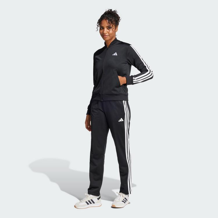 adidas adidas 3S Trainingsanzug Damen - black - 0 | SportScheck