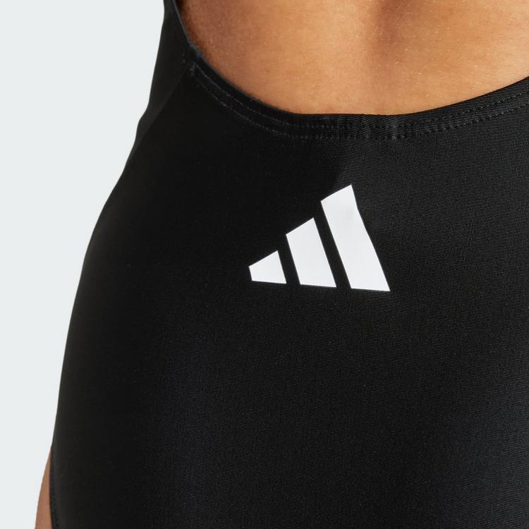 adidas adidas 3S MID SUIT Schwimmanzug Damen - black-white - 0 | SportScheck