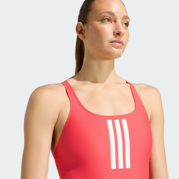 adidas adidas 3S MID SUIT Schwimmanzug Damen - selure-white - 1 | SportScheck