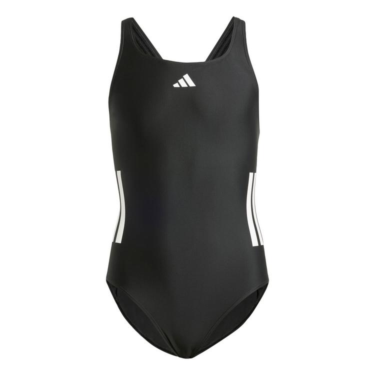 adidas adidas 3S BLD Badeanzug M&auml;dchen - black-white - 0 | SportScheck