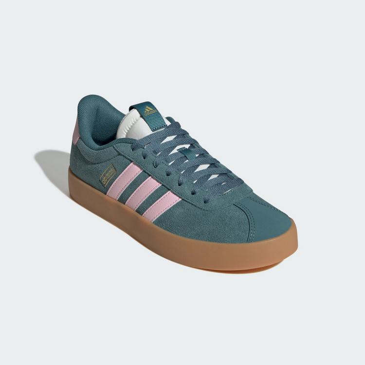 adidas adidas VL COURT 3.0 Sneaker Damen - preloved teal-clear pink-gold metallic - 3 | SportScheck