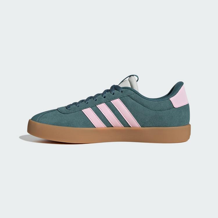 adidas adidas VL COURT 3.0 Sneaker Damen - preloved teal-clear pink-gold metallic - 5 | SportScheck