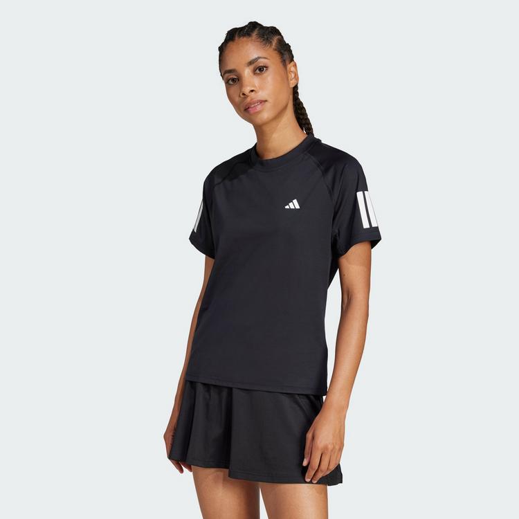 adidas adidas CLUB Tennisshirt Damen - black - 0 | SportScheck
