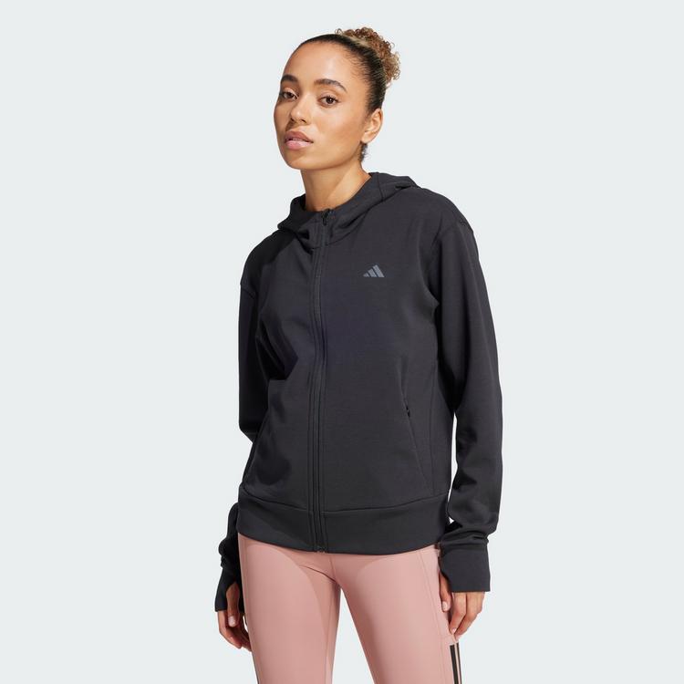 adidas adidas D4T FZ Kapuzenjacke Damen - black - 0 | SportScheck