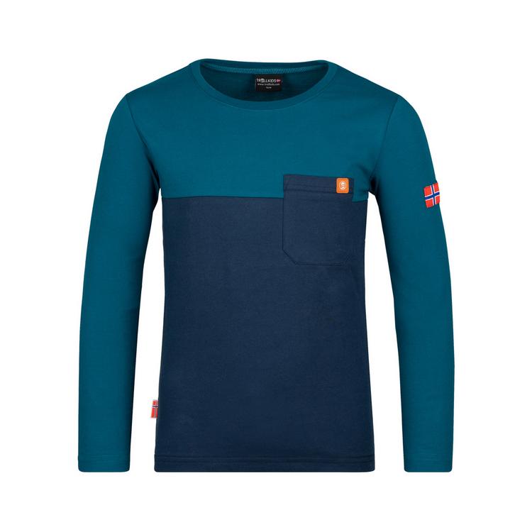 Trollkids Trollkids Bergen Longshirt Kinder - Nachtblau/Dunkelblau - 0 | SportScheck