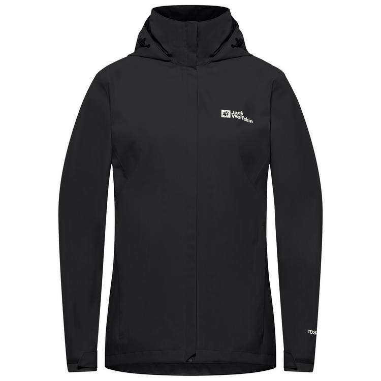 Jack Wolfskin Jack Wolfskin TRAILTIME 2L Regenjacke Damen - black - 0 | SportScheck