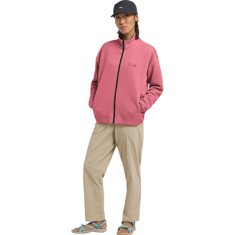 Jack Wolfskin Jack Wolfskin MOGARI Fleecejacke Damen - evening rose - 2 | SportScheck
