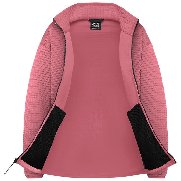 Jack Wolfskin Jack Wolfskin MOGARI Fleecejacke Damen - evening rose - 3 | SportScheck