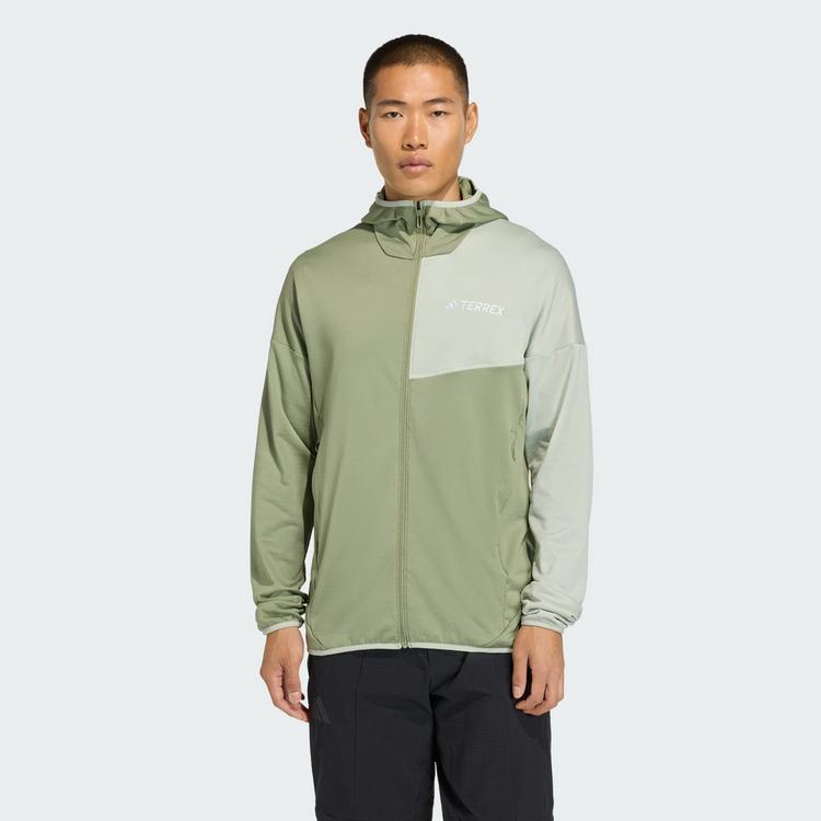 adidas adidas TERREX XPERIOR Fleecejacke Herren - tengrn-halgrn - 0 | SportScheck