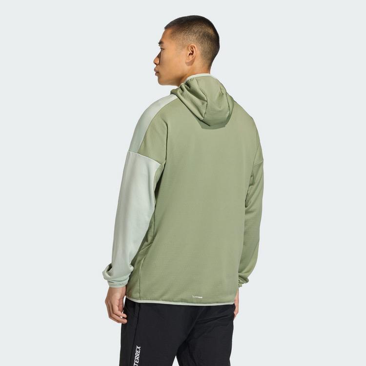 adidas adidas TERREX XPERIOR Fleecejacke Herren - tengrn-halgrn - 1 | SportScheck