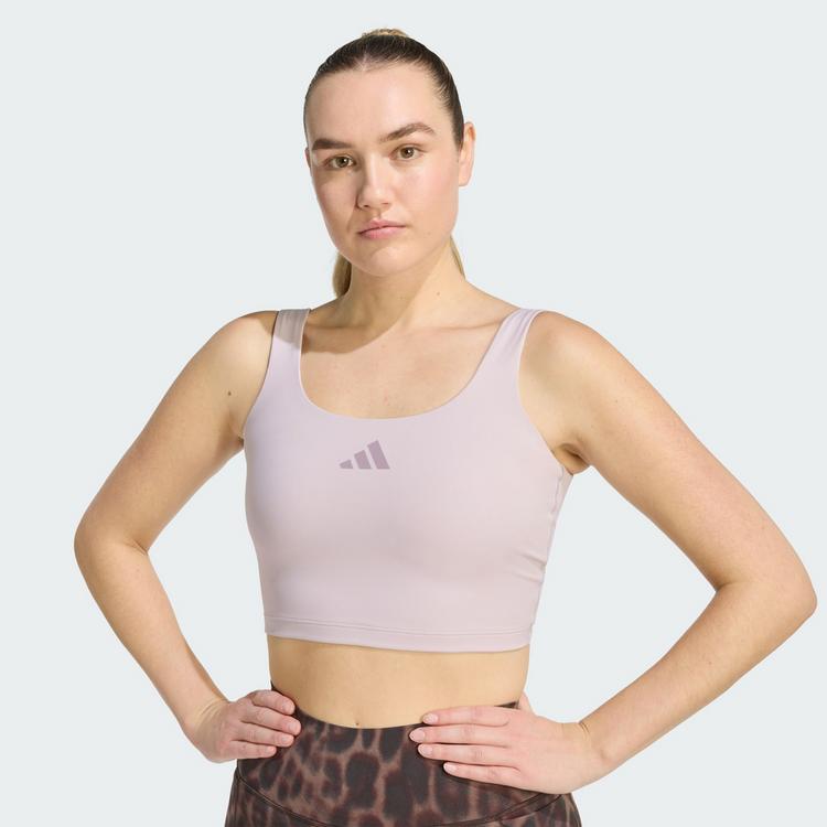 adidas adidas Power BH-Tanktop, leicht st&uuml;tzend Funktionstank Damen - Ice Purple - 0 | SportScheck