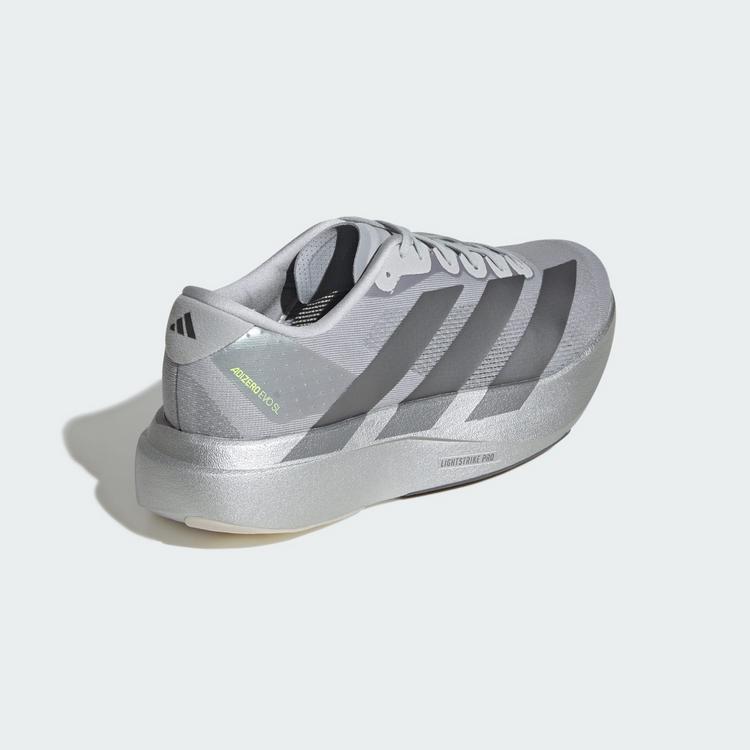 adidas adidas adizero Evo SL M Sneaker Herren - silvermetal-ironmetal-silver - 4 | SportScheck
