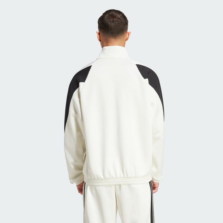 adidas adidas Stadium Polyjacke Herren - off white-black - 1 | SportScheck
