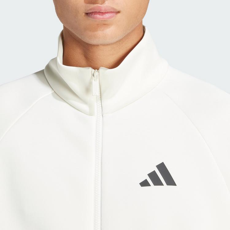 adidas adidas Stadium Polyjacke Herren - off white-black - 0 | SportScheck