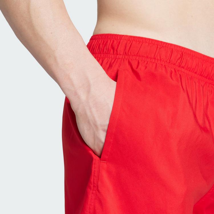 adidas adidas ESS SH 5IN Badehose Herren - better scarlet-white - 0 | SportScheck