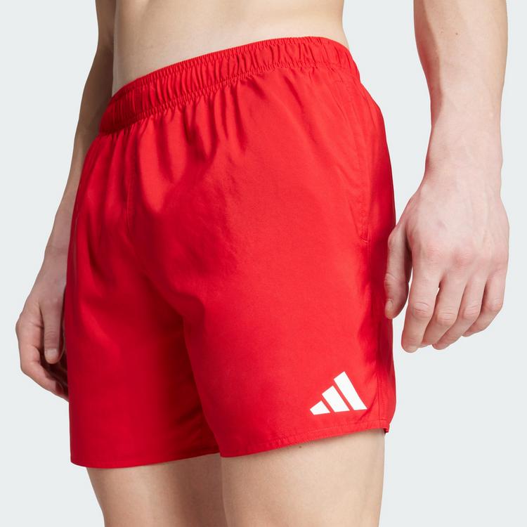 adidas adidas ESS SH 5IN Badehose Herren - better scarlet-white - 1 | SportScheck