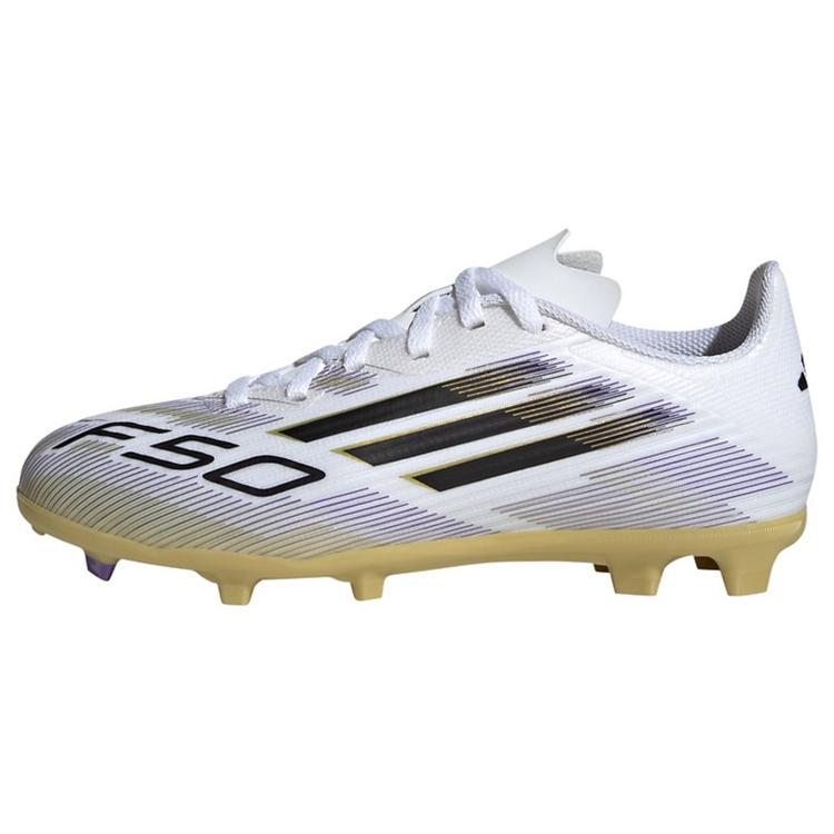 adidas adidas F50 LEAGUE FG/MG J Fu&szlig;ballschuhe Kinder - ftwwht-cblack-goldmt - 0 | SportScheck