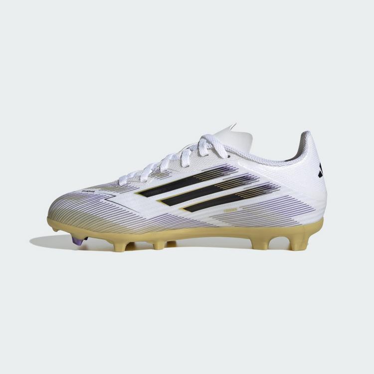 adidas adidas F50 LEAGUE FG/MG J Fu&szlig;ballschuhe Kinder - ftwwht-cblack-goldmt - 4 | SportScheck
