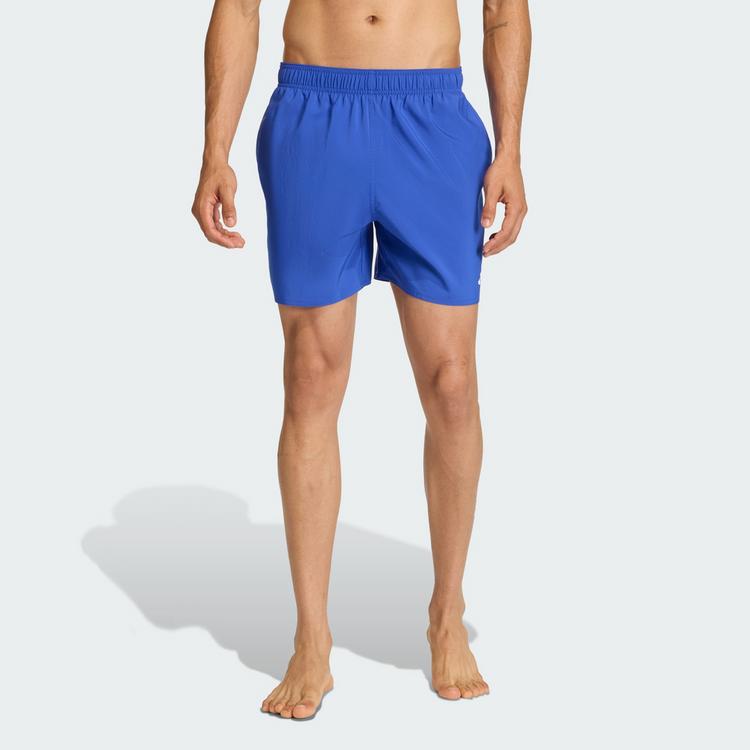 adidas adidas ESS SH 5IN Badehose Herren - selubl-white - 0 | SportScheck