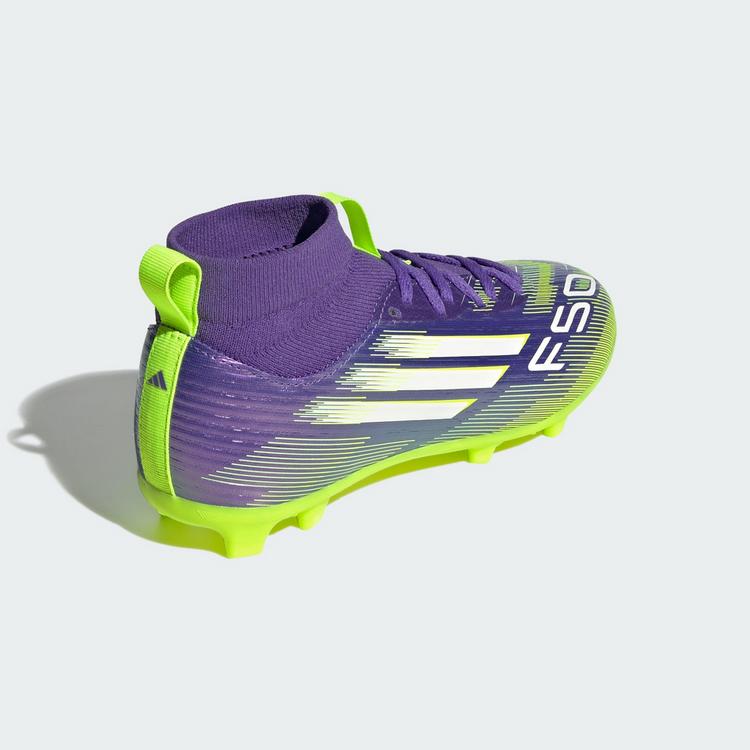 adidas adidas F50 LEAGUE FG-MG MID J Fu&szlig;ballschuhe Kinder - purrus-ftwwht-luclem - 3 | SportScheck
