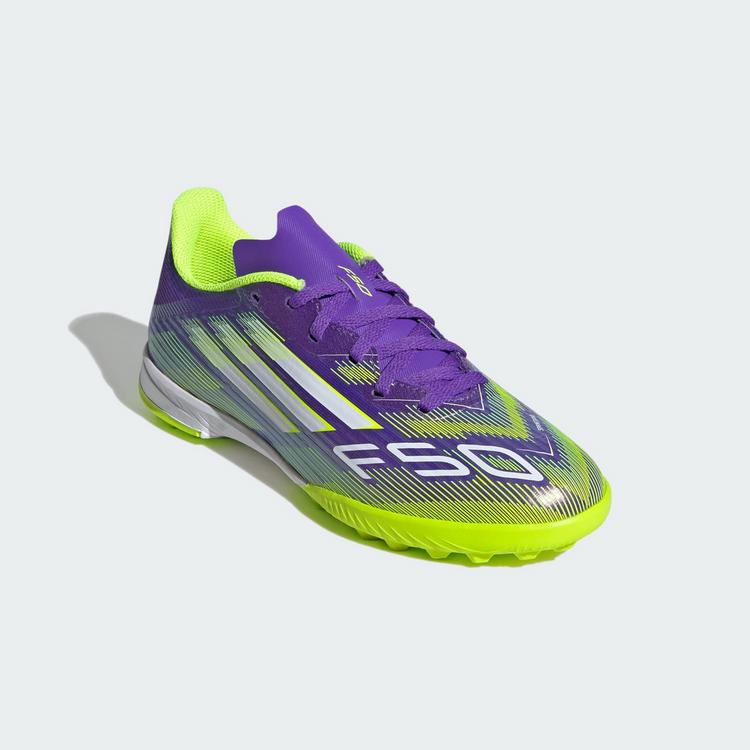 adidas adidas F50 LEAGUE TF J Fu&szlig;ballschuhe Kinder - purrus-ftwwht-luclem - 2 | SportScheck