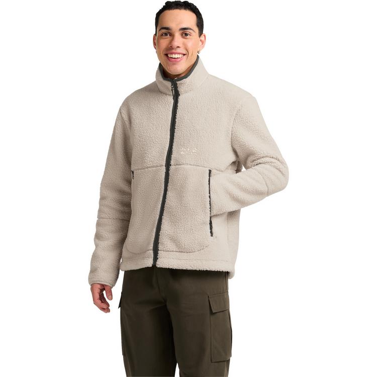 Jack Wolfskin Jack Wolfskin STONE LITE Fleecejacke Herren - oyster - 0 | SportScheck