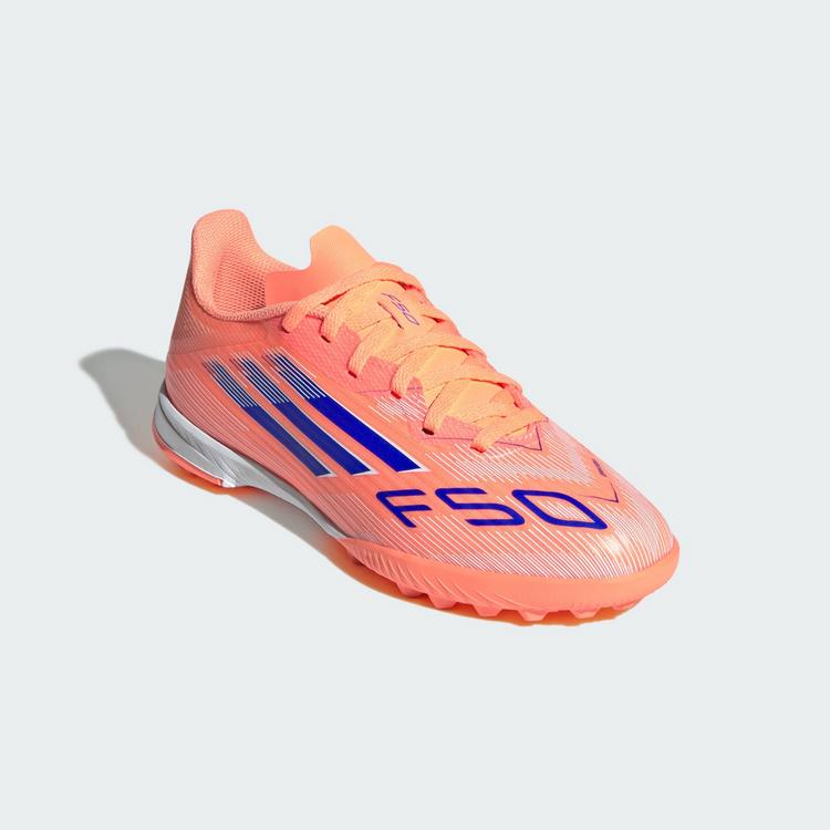 adidas adidas F50 LEAGUE TF J Fu&szlig;ballschuhe Kinder - beaora-lucblu-ftwwht - 2 | SportScheck