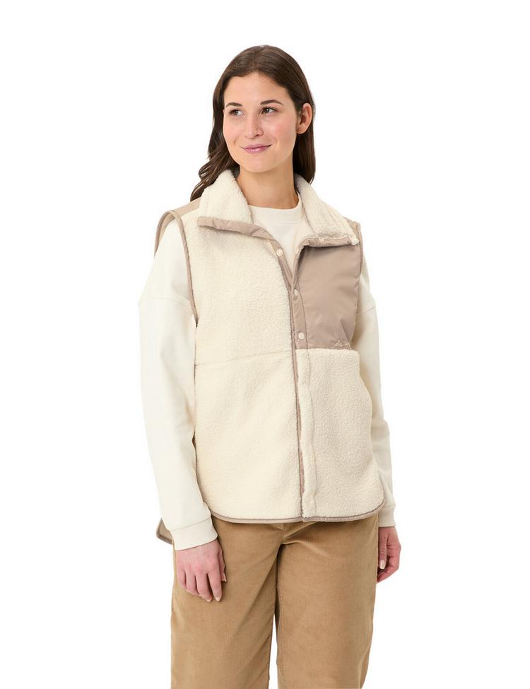 VAUDE VAUDE Najun Fleeceweste Damen - ecru - 0 | SportScheck