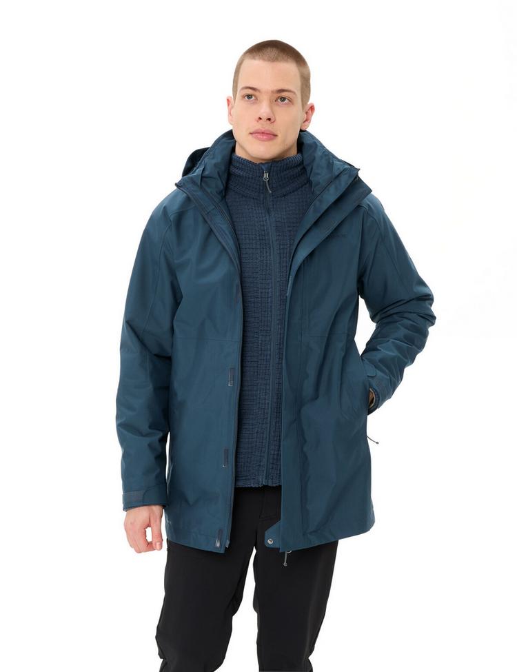 VAUDE VAUDE Idris 3in1 IV Parka Herren - dark sea - 0 | SportScheck