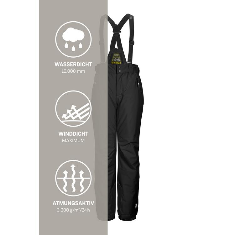 KILLTEC KILLTEC KSW 214 Skihose Jungen - schwarz - 4 | SportScheck