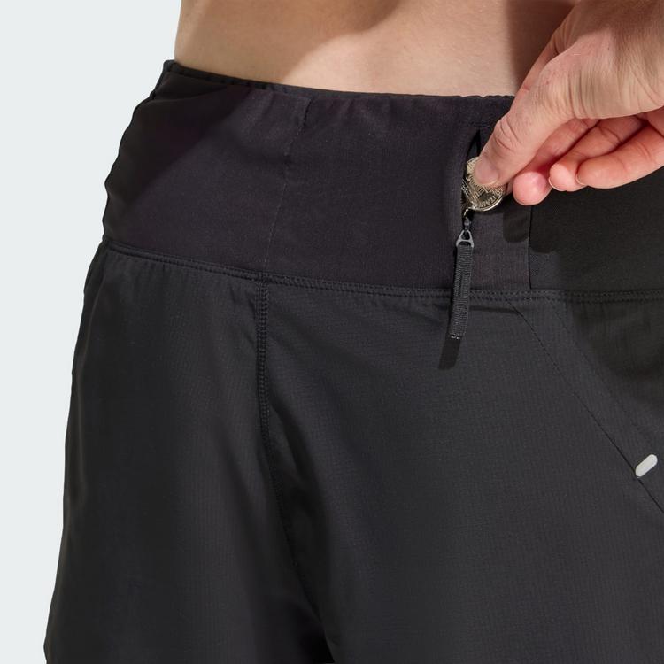adidas adidas ADI365 /// 2i1 Laufshorts Damen - black - 0 | SportScheck