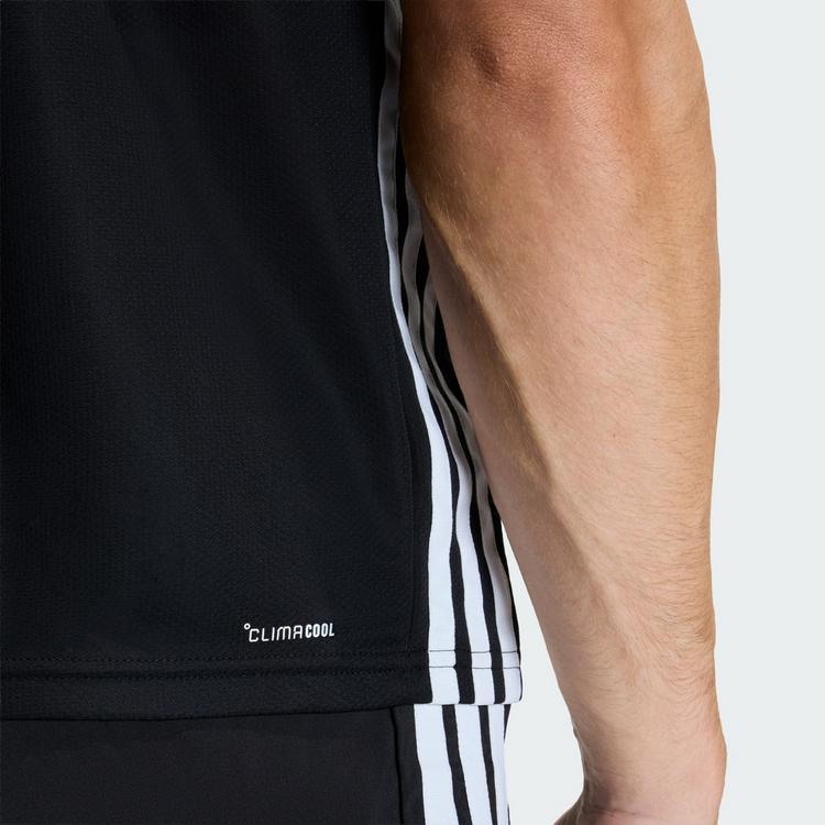 adidas adidas WE BAS 3S Funktionsshirt Herren - black-white - 1 | SportScheck