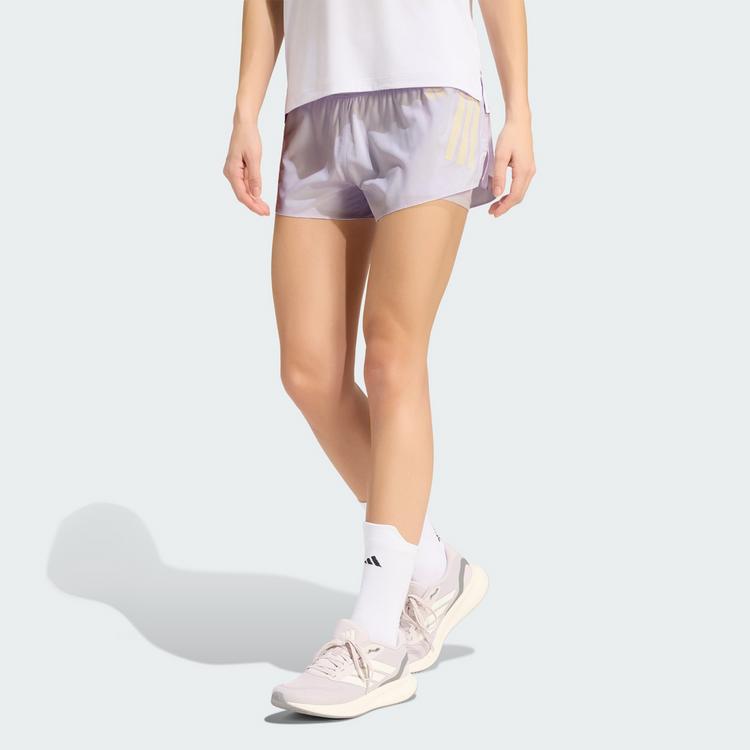 adidas adidas ADI365 /// 2i1 Laufshorts Damen - fropur-white - 0 | SportScheck