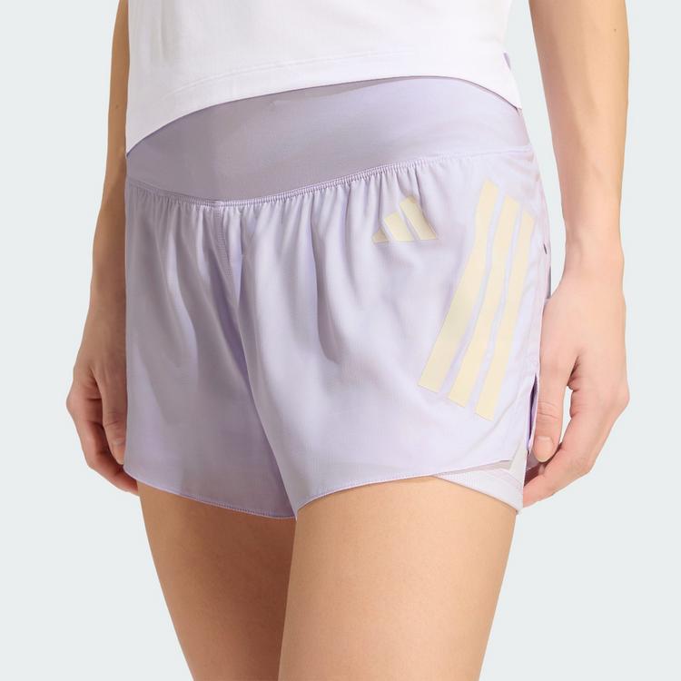 adidas adidas ADI365 /// 2i1 Laufshorts Damen - fropur-white - 0 | SportScheck